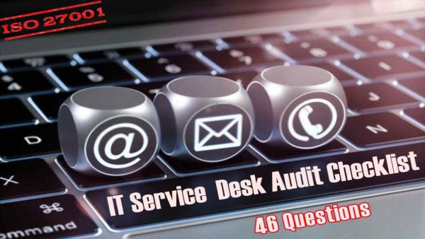 ISO 27001 IT Service Desk Checklist